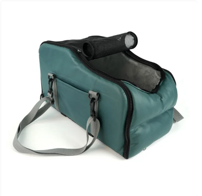 Sac de Transport Portable pour Animaux Domestiques avec Fenêtre en Filet et Bandoulière