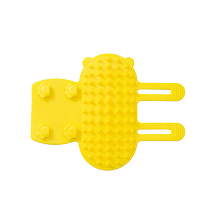 Brosse à Gratter pour Chats pour Soulager les Démangeaisons - Brosse en Silicone Multicolore pour Animaux de Compagnie