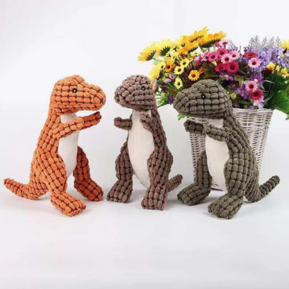 Dinosaurie En Peluche Ultra-doux Pour Animaux De Compagnie