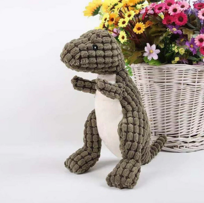 Dinosaurie En Peluche Ultra-doux Pour Animaux De Compagnie