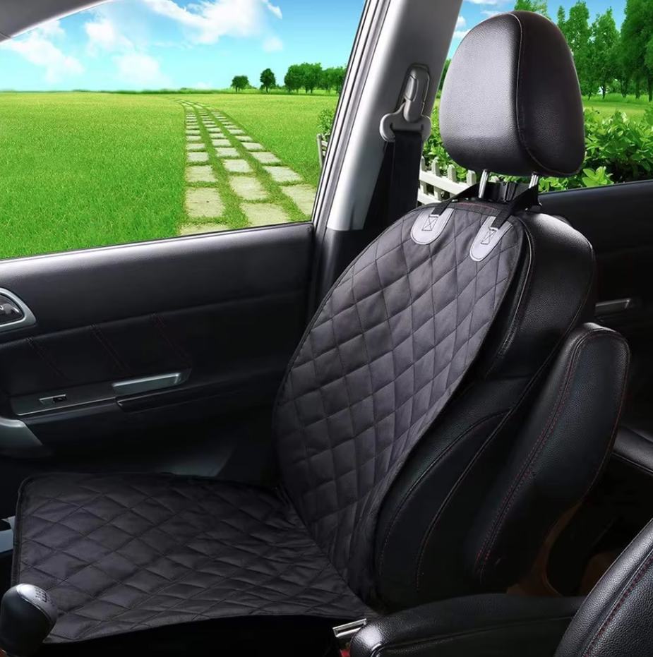Protection de Siège avant Imperméable pour Chiens - Couverture de Siège de Voiture Antidérapante avec Protection contre les Éraflures