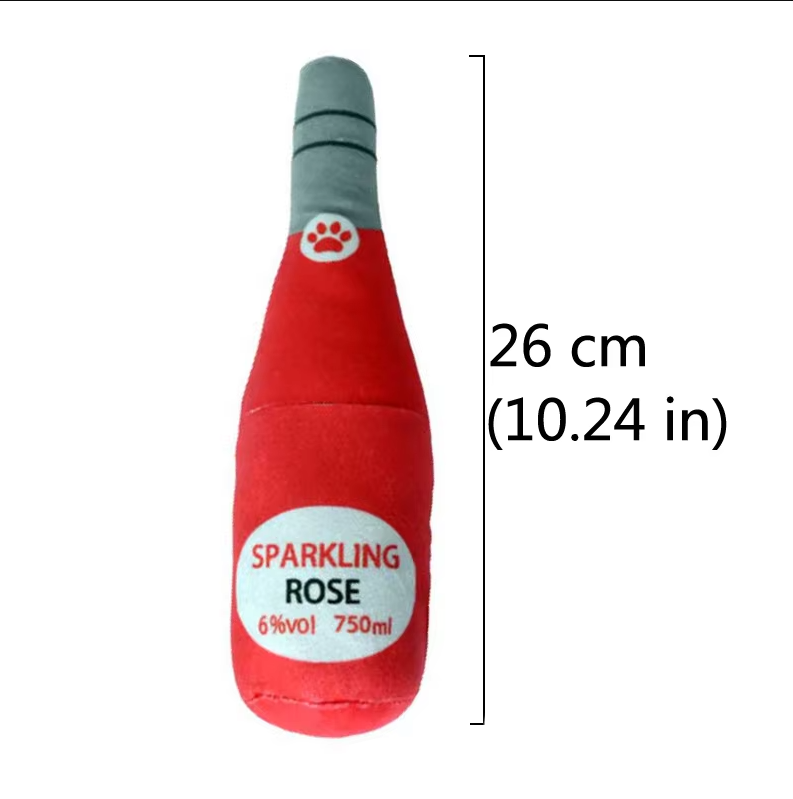 Jouets pour Chiens en Peluche - Jouets de Dentition Amusants en Forme de Boisson