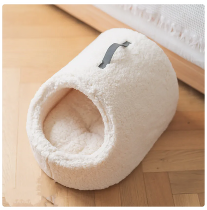 Lit De Maison Pour Chats Avec Bord Moelleux Pour Un Confort Ultime