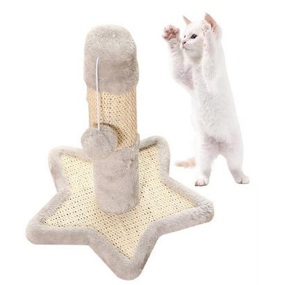 Arbre à Chat en Forme de Cœur ou D' Étoile avec Jouets