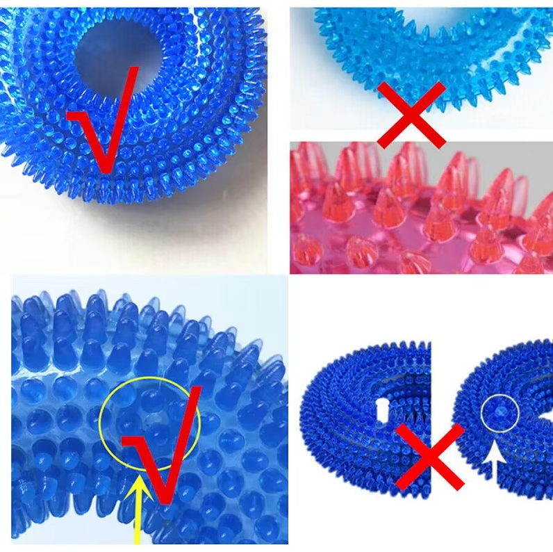 Jouets pour Chiens Anneau de Dentition - Jouet de Dentition Robuste pour le Massage des Dents