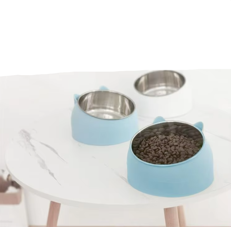 Écuelle pour Chat Inclinée à 15 Degrés pour une Alimentation Confortable