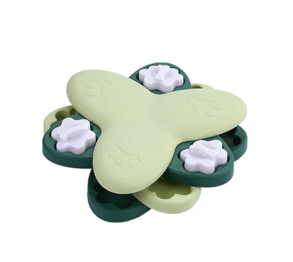 Jouet pour Chien Interactif avec Mécanisme Rotatif - Stimule L' Activité Mentale et le Plaisir de Jouer