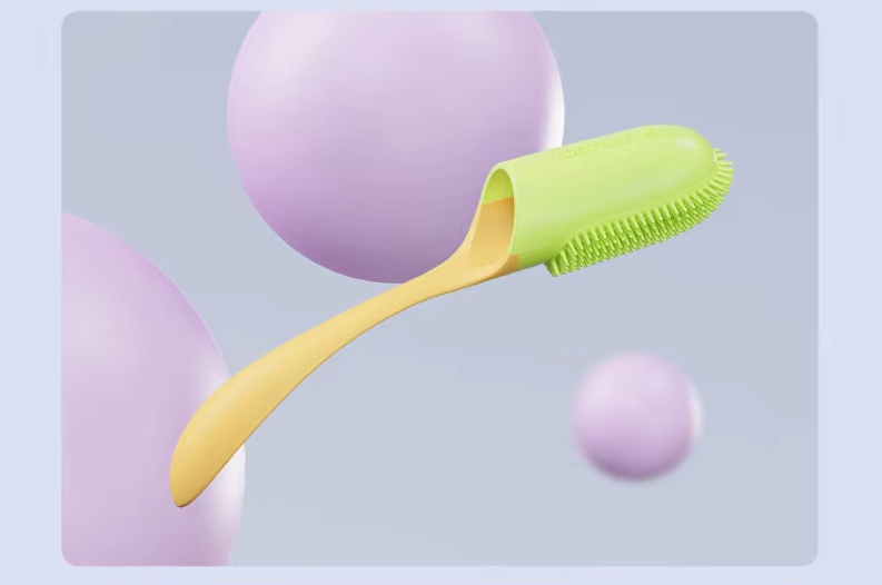 Brosse à Dents - Brosse Tpr Douce pour une Hygiène Buccale Approfondie et un Nettoyage de la Langue