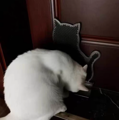 Porte-serviettes en Silicone en Forme de Chat avec Fonction Antidérapante