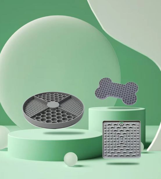 Matelas en Silicone pour Chiens pour une Alimentation Lente