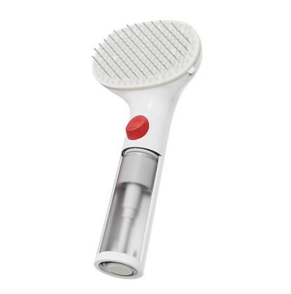 Brosse À Mousse Sèche Pour Animaux Domestiques Avec Distributeur De Nettoyage Intégré