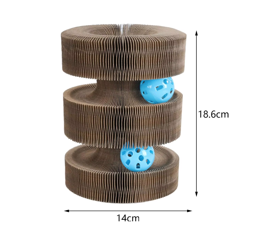 Jouets à Griffer pour Chats Tours - avec Balle Interactive pour S' Amuser à Griffer dans Différents Styles