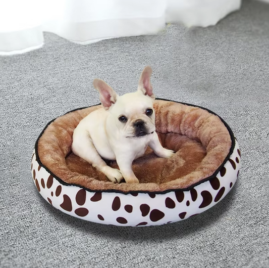 Lit Pour Chien Au Design À Pois Pour Des Pauses Confortables