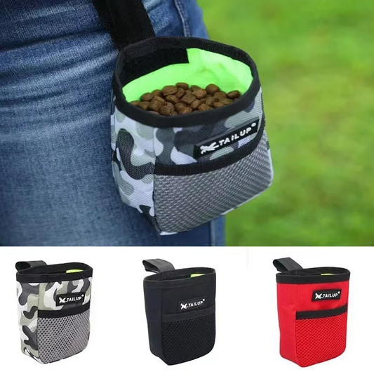 Sac à Friandises pour Chiens - Sac à Aliments Portable Pratique pour L' Entraînement et les Promenades