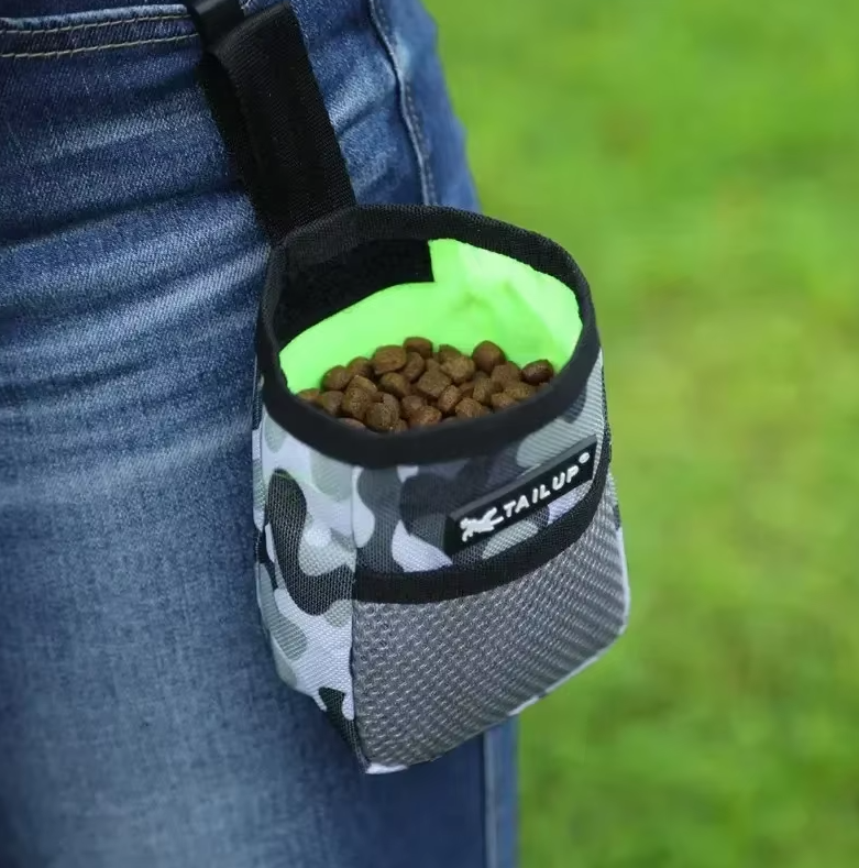 Sac à Friandises pour Chiens - Sac à Aliments Portable Pratique pour L' Entraînement et les Promenades