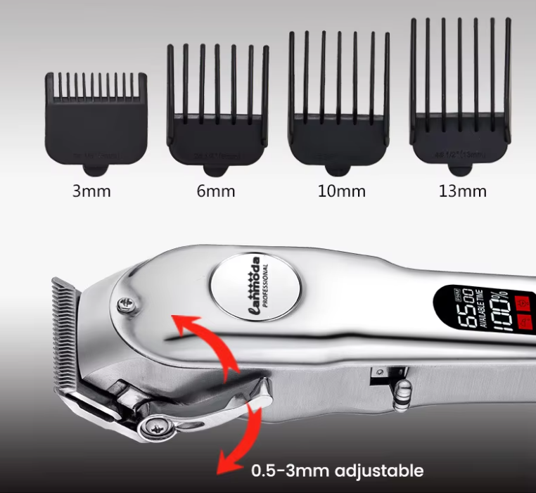 Tondeuse Professionnelle pour Animaux Domestiques - Tondeuse sans Fil pour Chiens et Chats