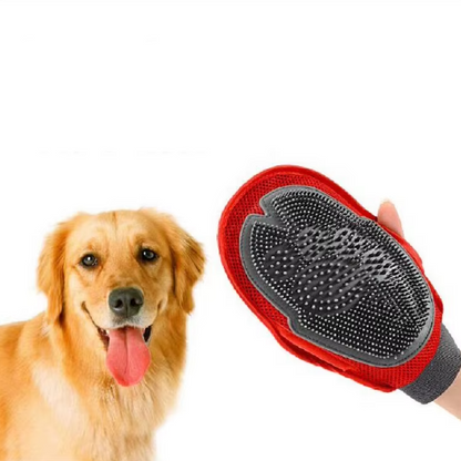 Gant de Bain pour Chien - Brosse de Massage et de Pelage pour Chiens pour un Nettoyage et un Soin en Douceur