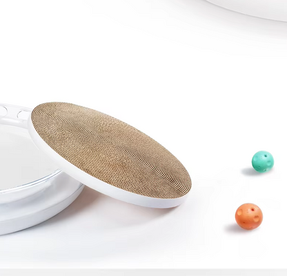 Jouets Interactifs pour Chats - Griffoir avec Balles pour des Heures de Plaisir
