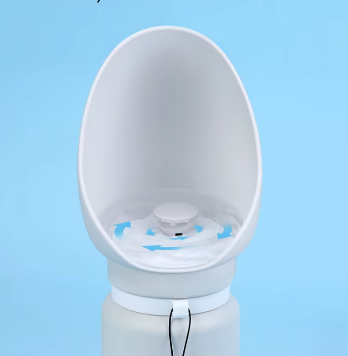 Bouteille D' Eau de Voyage avec Écuelle Dépliable