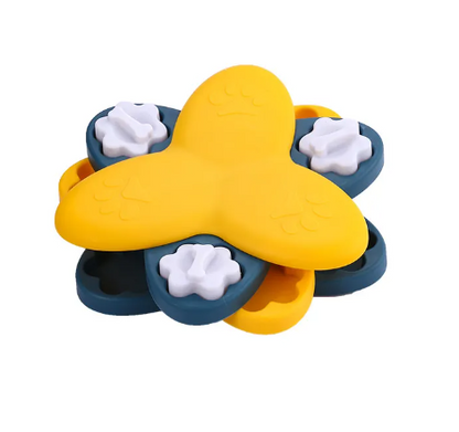 Jouet pour Chien Interactif avec Mécanisme Rotatif - Stimule L' Activité Mentale et le Plaisir de Jouer