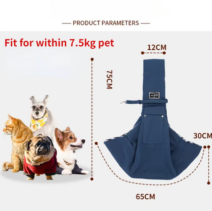 Sac de Transport pour Chien Sac à Bandoulière - Sac de Transport Confortable et Élégant pour Animaux Domestiques , pour Petits Chiens et Chats