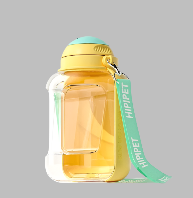 Bouteille 2 en 1 pour Chiens - Bouteille D' Eau avec Gamelle pour les Déplacements