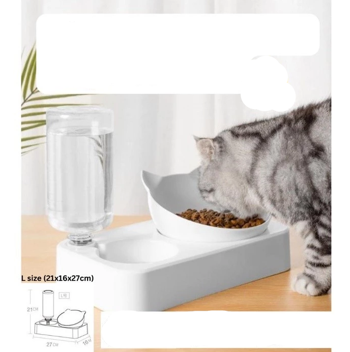 Distributeur Automatique D' Eau et de Nourriture pour Animaux Domestiques