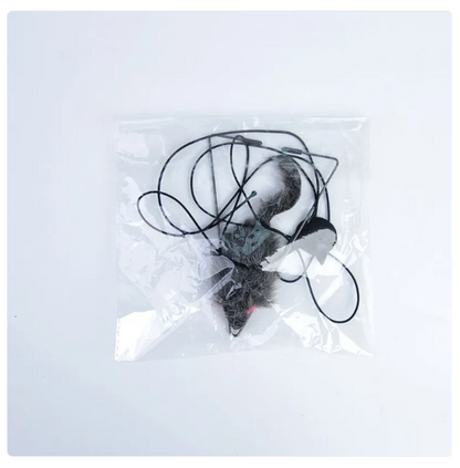 Jouets Interactifs Pour Chats - Jouet Souris Avec Cordon À Tirer
