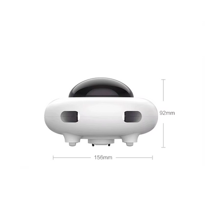 Jouet Interactif pour Chats avec Lumières Led et Plume de Queue
