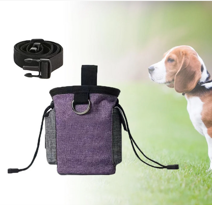 Sac Pour Chien Avec Écuelle Pliable - Sac Portable Pour Les Snacks Et Les Accessoires