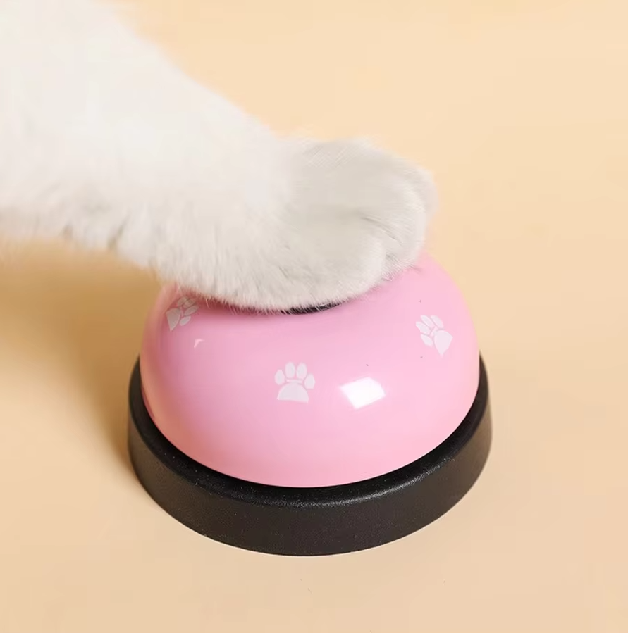 Sonnerie D' Entraînement pour Chiens - Cloche Interactive de Communication et de Nourriture