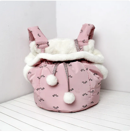 Sac Douillet Pour Lit De Chat - Chaud Et Confortable Avec Doublure En Polaire