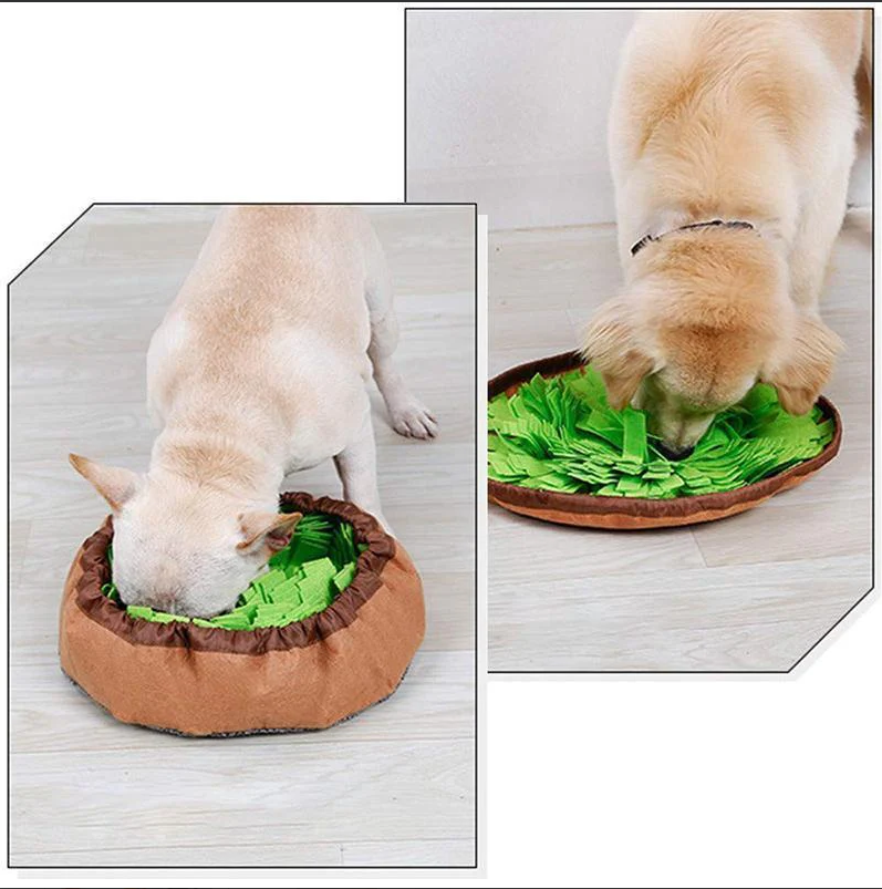 Tapis à Renifler pour Chiens - Développe les Aptitudes Naturelles à la Recherche de Nourriture