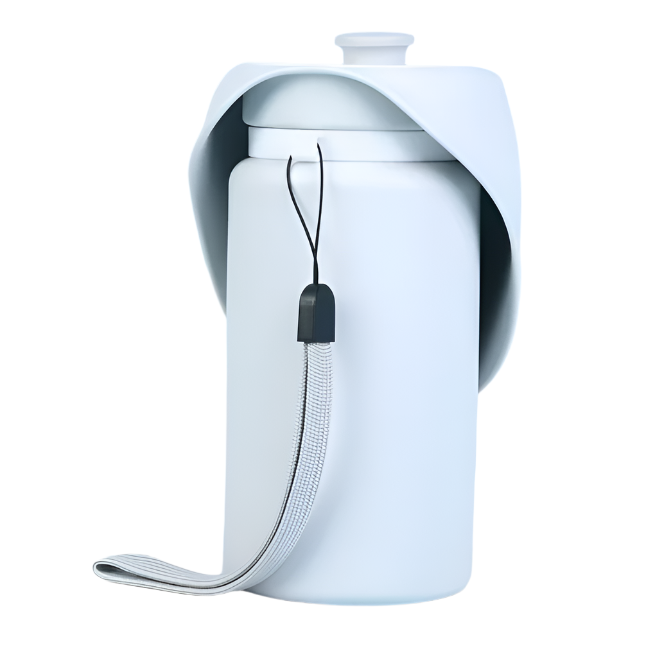 Bouteille D' Eau de Voyage avec Écuelle Dépliable