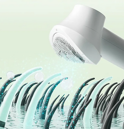 Sèche - Cheveux avec Écran Digital - Contrôle Intelligent de la Température pour un Séchage Rapide et en Douceur