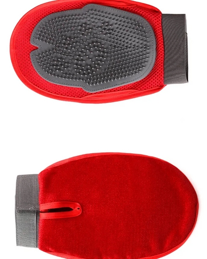 Gant de Bain pour Chien - Brosse de Massage et de Pelage pour Chiens pour un Nettoyage et un Soin en Douceur