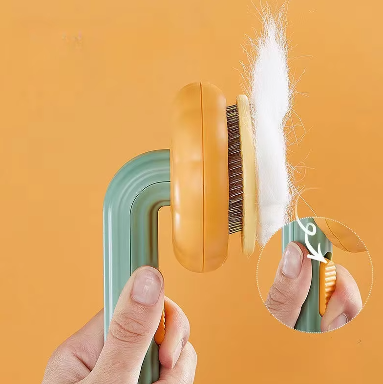 Brosse à Poils pour Chats - Soin Doux pour les Poils de Chats