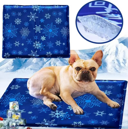 Matelas Autorefroidissant pour Chiens - Tapis de Refroidissement en Gel pour Chiens et Chats les Jours de Grande Chaleur