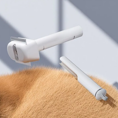 Brosse 2 en 1 pour Animaux de Compagnie avec Tondeuse pour un Toilettage Efficace
