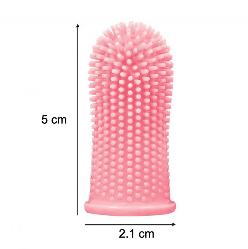 Brosse à Dents pour Animaux Domestiques - Douceur et Réutilisation