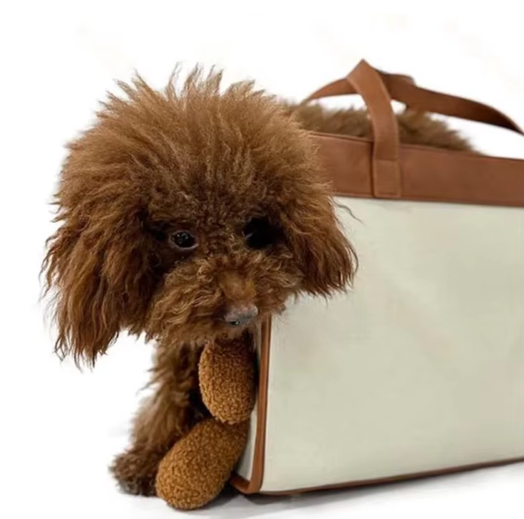 Sac à Main Élégant pour Animaux Domestiques - Sac de Transport Portable pour Petits Chiens et Chats