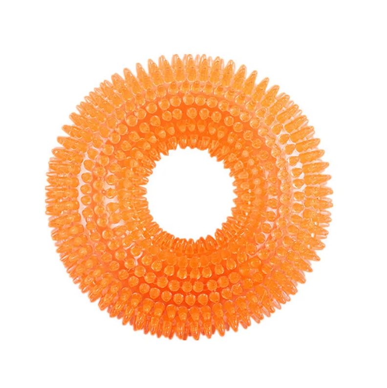 Jouets pour Chiens Anneau de Dentition - Jouet de Dentition Robuste pour le Massage des Dents