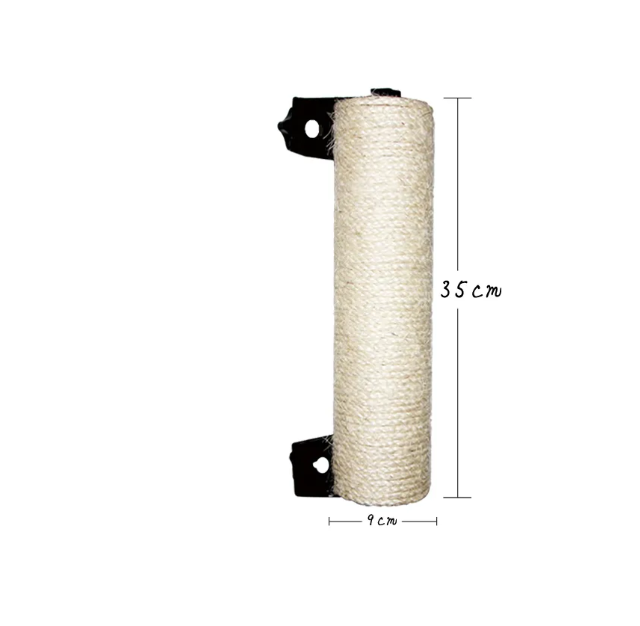 Rouleau à Griffer pour Chats pour Cadre de Porte - Fixation Murale et Robuste