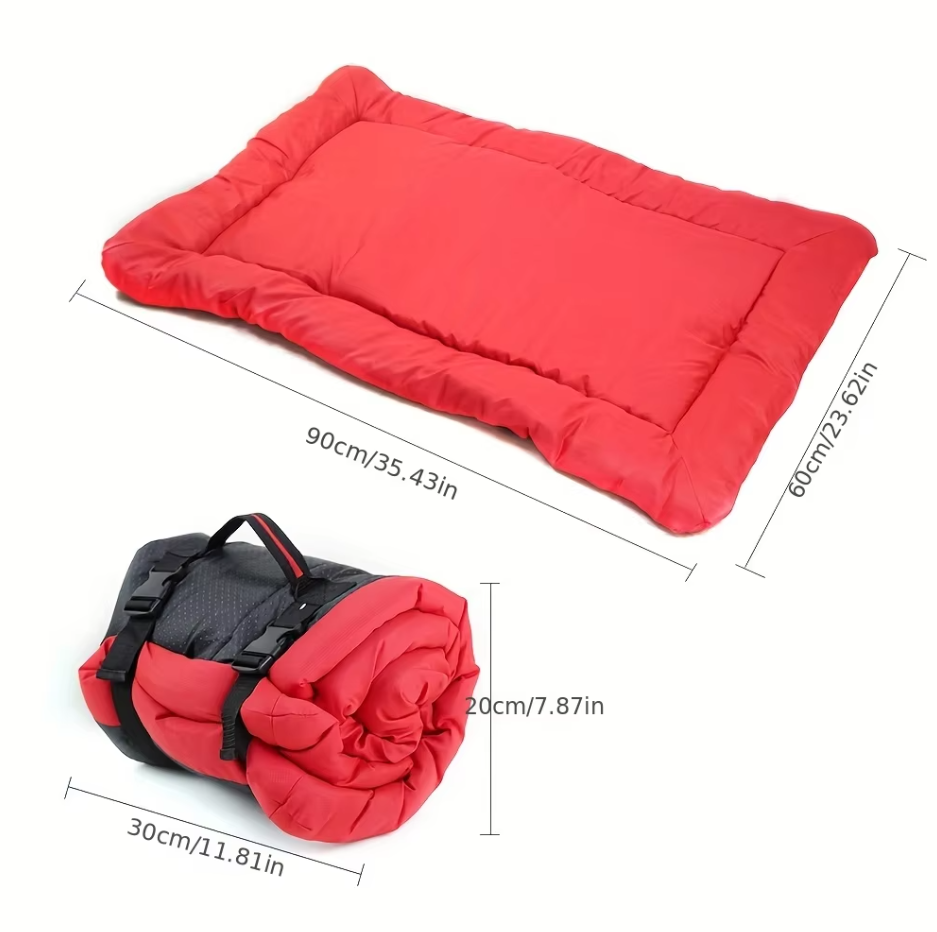 Coussin de Voyage pour Chiens - Lit pour Chien Doux et Lavable pour Voiture Canapé en Voyage