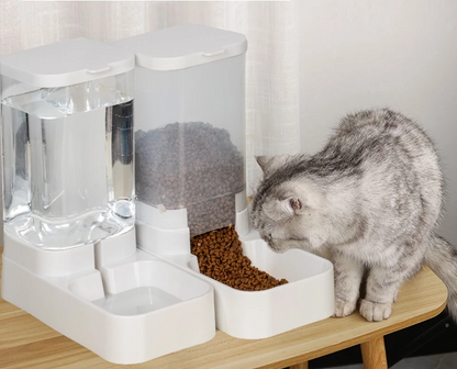Distributeur Automatique D' Eau et de Nourriture pour Animaux Domestiques