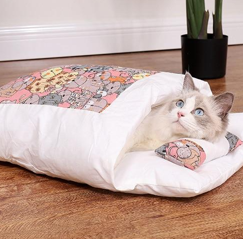 Sac De Couchage Douillet Pour Chats