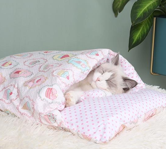Sac De Couchage Douillet Pour Chats