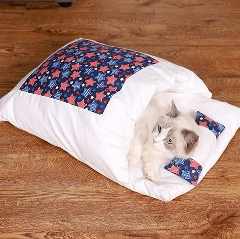 Sac De Couchage Douillet Pour Chats