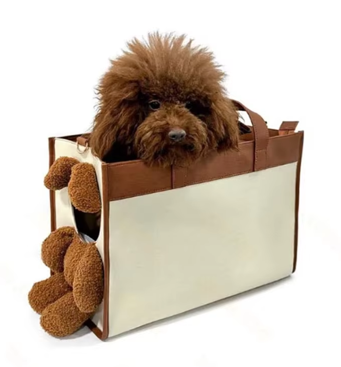 Sac à Main Élégant pour Animaux Domestiques - Sac de Transport Portable pour Petits Chiens et Chats