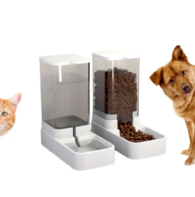 Distributeur Automatique D' Eau et de Nourriture pour Animaux Domestiques